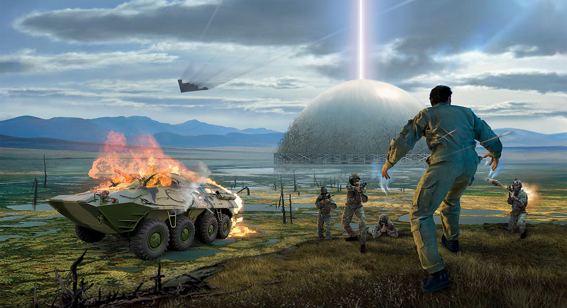 "Class Fives — Origins" book cover illustration by Brad Fraunfelter.