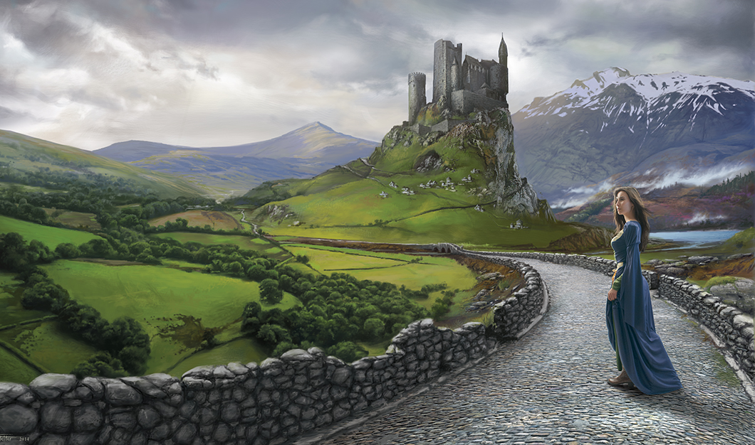 "Lessons in Etiquette" book cover illustration, the sequel to Christopher J. Nuttall's "Schooled in Magic" series.