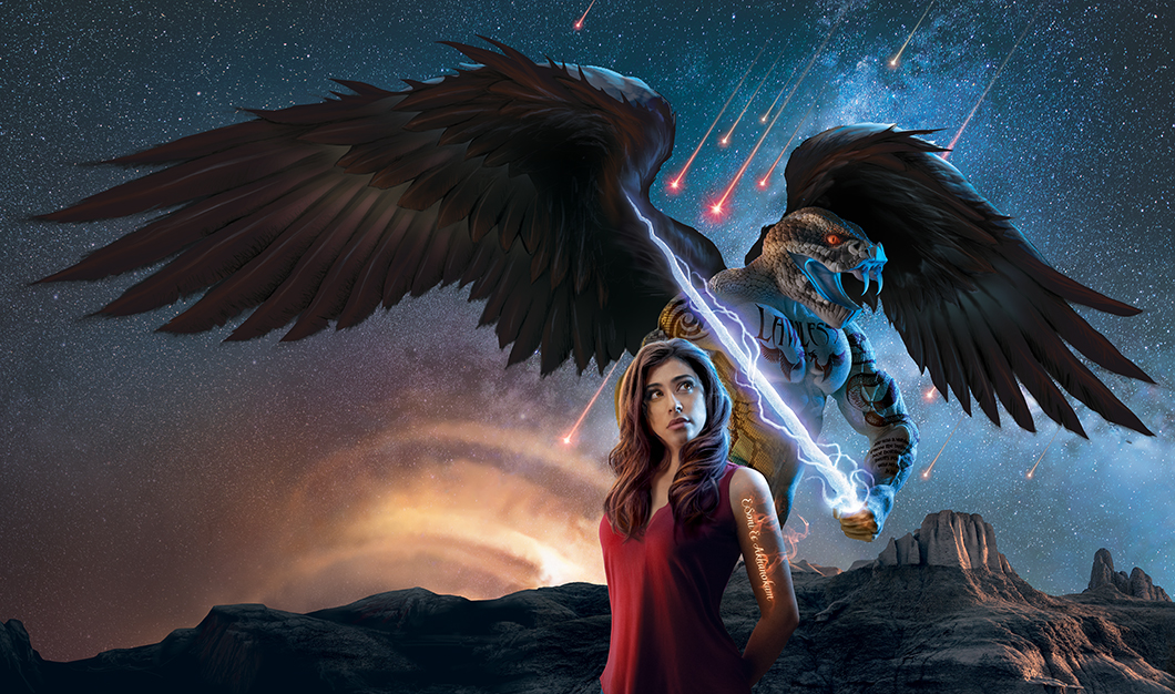 "Conjuring Man" book cover illustration by Brad Fraunfelter.