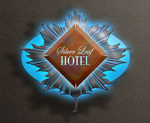 Logo designed by Brad Fraunfelter for the Silver Leaf Hotel